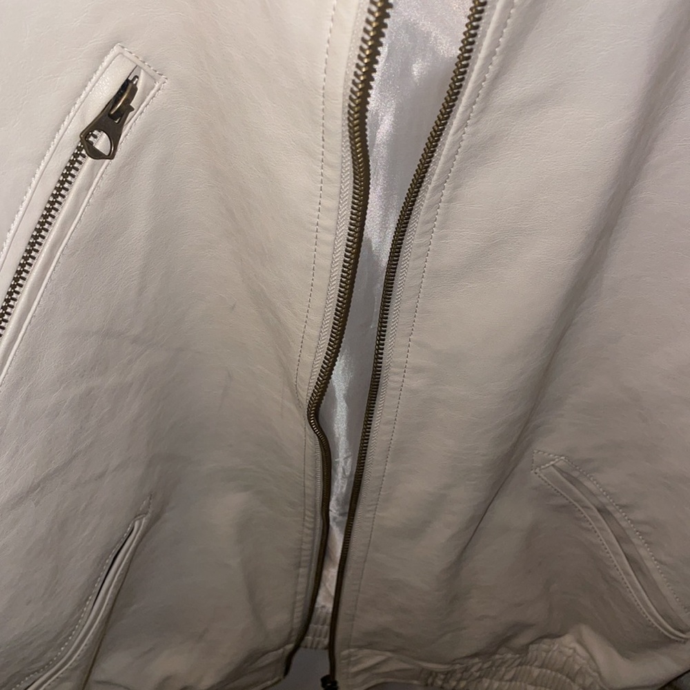 Urban code Faux Bomber Jacket - Picture 3 of 9